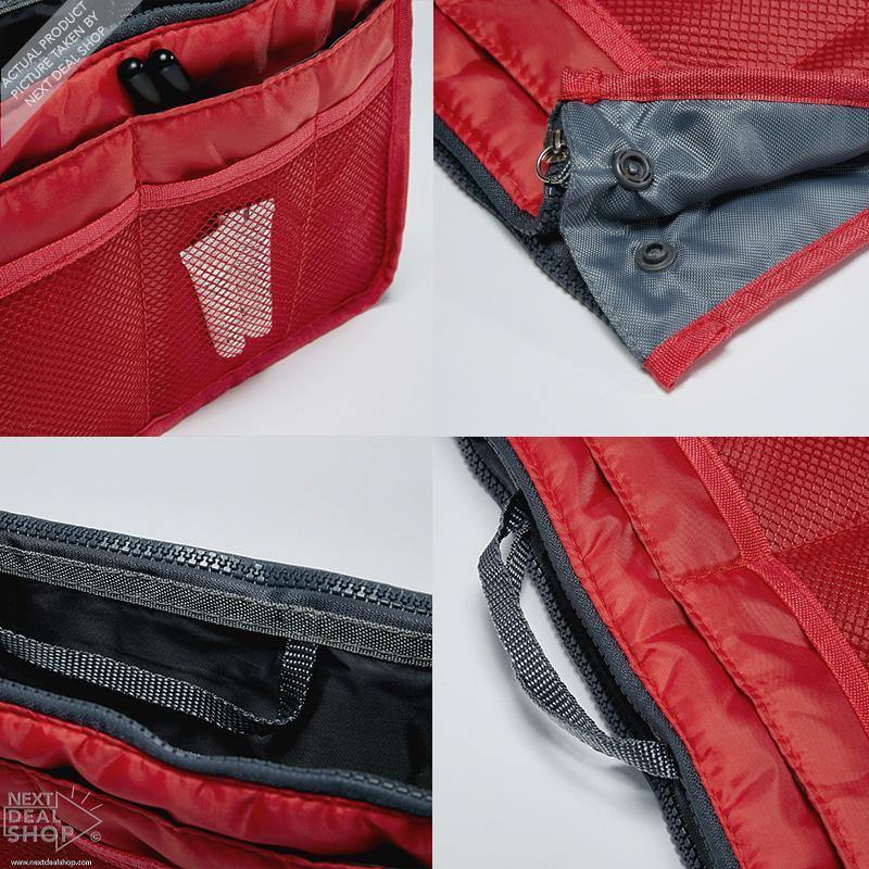 2 Piezas de Organizador de Bolsos com Diversos Bolsos - Perfeito para Quem Gosta de Trocar Bolsas Diariamente!